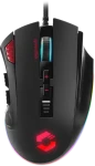 TARIOS RGB Gaming Mouse černá / herní myš / optická / 12000 DPI / 12 tlačítek / USB-A / 1.8m (SL-680012-BK)