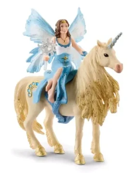 Schleich bayala 42508 Eyelina vyjížďka na zlatém jednorožci / od 3 let (42508)