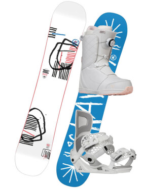Gravity MIST A dámský snowboardový set