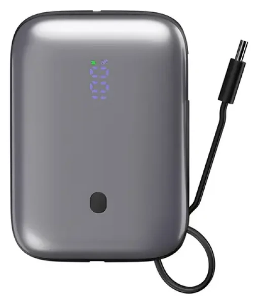 PLATINET PMPB1020C černá / Powerbanka / 10 000 mAh / Power Delivery 20W / 2x USB-C / 1x USB-A / displej (PLAPMPB1020C)