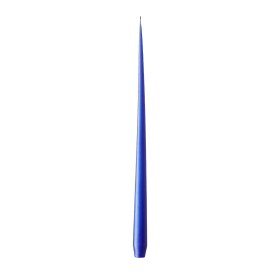 Ester & erik Svíčka Slim 32 cm – 48 Cornflower, modrá barva, vosk