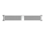 SAMSUNG Kovový řemínek tahu pro SAMSUNG Galaxy Watch (44mm) M-L stříbrná