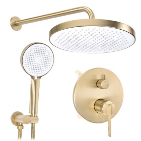 REA - Podomítková sprchová sada Grace Brush Gold + BOX REA-P4405