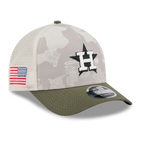 New Era Pánská kšiltovka Houston Astros MLB 2025 Armed Forces 9FORTY M-Crown A-Frame Snapback