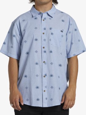 Billabong SUNDAYS MINI BLUE SUEDE pánská košile s krátkým rukávem - M