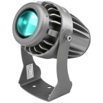 Eurolite LED IP PAR 3x9W SCL Spot DMX LED reflektor Počet LED: 3 9 W černá