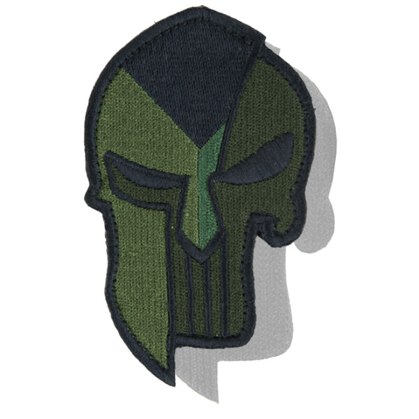 Nášivka: PUNISHER Spartan [ssz] olivová | černá