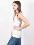 RVCA THORNS ANTIQUE WHITE dámská tílko - M