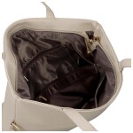 Elegantní dámská koženková kabelka na rameno Trixie, béžová