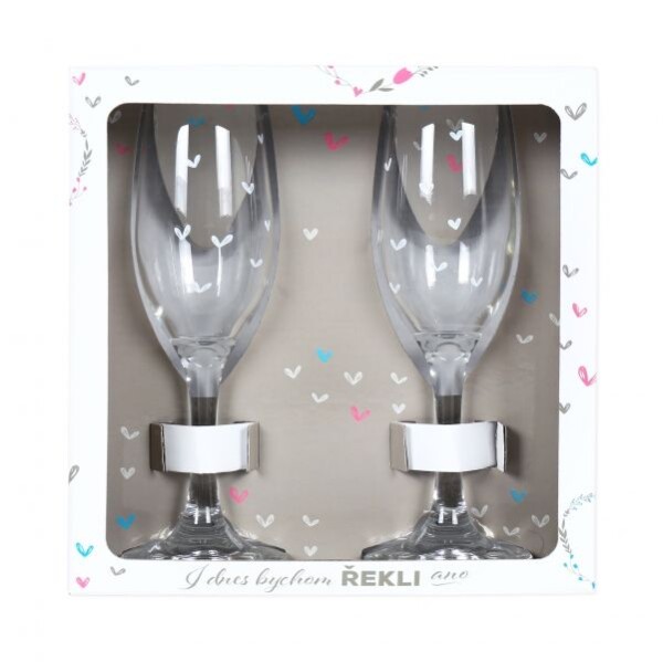 Albi.cz Skleničky svatební na sekt