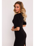 M779 Šaty Bustier - černé EU XL
