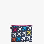 Taštičky na zip 3 ks LOQI AIRPORT Airplanes