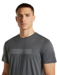 ICEBREAKER Mens Merino 150 Tech Lite SS Tee IBCoordinates, Obsidian velikost: S