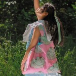 Skládací nákupní taška LOQI MOOMIN Cloud