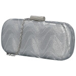 Módní dámské plesové psaníčko Michelle Moon Melixa, stříbrné