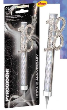 Dortová fontána 18. narozeniny Pyrogiochi Dortová fontána 18. narozeniny Pyrogiochi