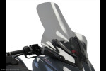 Yamaha X-Max125 18-22,X-Max300 17-22,X-Max400 18-20,Tricity300 20-25 Skútr plexi Powerbronze 640 mm - čiré