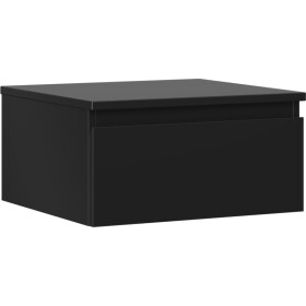 MEXEN/S - Orio koupelnová skříňka pod umyvadlo 50 cm s deskou, 1 šuplík, černá mat 91A10-05023-1-BFC71