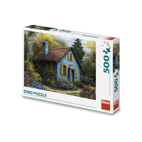 Puzzle Modrý domeček 500 dílků