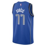 Nike Dětský dres Dallas Mavericks NBA Luka Doncic #77 Swingman Modrá (YOUTH)