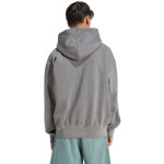 Pánská mikina adidas ALL SZN Fleece Washed Hoodie grey JL6539 pánské oblečení L