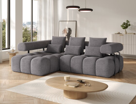 Sedací souprava Levvi Provedení: Levá varianta, látka: Manhattan 3