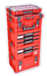QBRICK SYSTEM PRO Technician Case 2.0 Red Ultra HD - Technický kufřík
