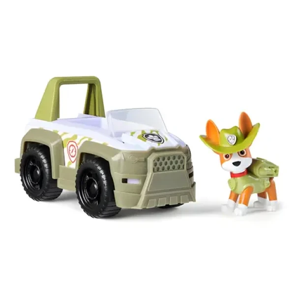 SPIN MASTER Tlapková patrola Auto Jungle Jeep s figurkou Trackera