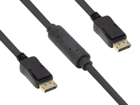 Good Connections DP1.2 - 15 m černá / Propojovací kabel / DisplayPort-DisplayPort / 4K UHD 60Hz / Aktivní (4810-150G)