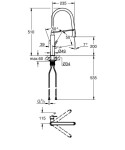 GROHE - Feel Dřezová baterie s flexibilním ramenem, chrom 31489000