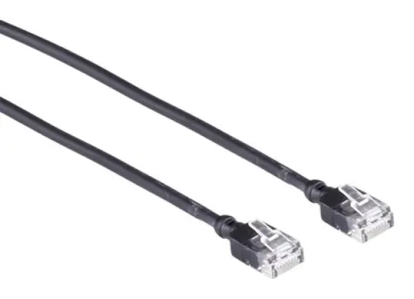 Mercodan Patch kabel CAT6a UTP SLIM 10 m / Patch kabel / UTP / RJ-45 (371928100)
