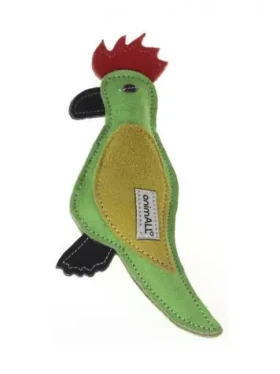 AnimALL Hračka Papoušek kůže barevný 22 cm (110294)