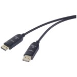 Digitus kabelový adaptér DisplayPort DP - HDMI typu A M - M 1.0 m / s blokováním DP 1.2 HDMI 2.0 / 4K / 60Hz / CE / bl (AK-340303-010-S)