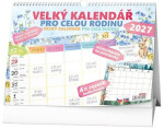 Stolní kalendář Velký kalendář pro celou rodinu
