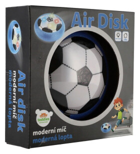 Air Disk fotbalový míč vznášející se 14 cm se světlem
