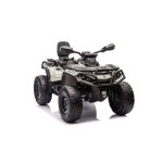 Mamido Dětská elektrická čtyřkolka Can-Am Outlander ATV 4x200W šedá