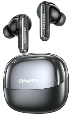 Awei T229 ANC AI / Bezdrátová sluchátka / ANC -35dB / AI překlad 164 jazyků / Bluetooth 6.0 (AWE000320)
