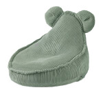 PLUSH NEST PLUSH NEST Dětské křesílko Huggy Bear 68 × 45 cm, manšestr, zelené