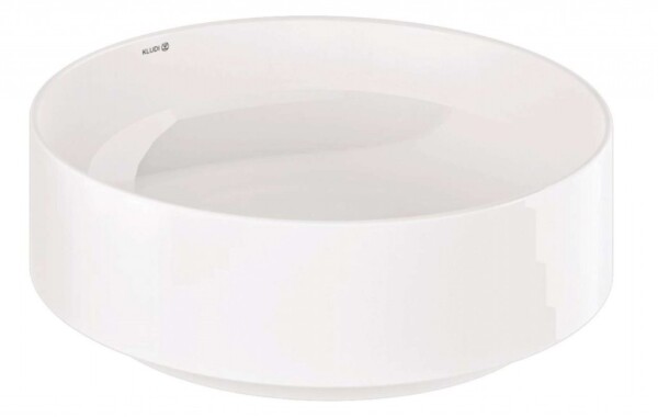 KLUDI - Resa R Umyvadlo na desku, průměr 40 cm, lesklá bílá 58CW1043