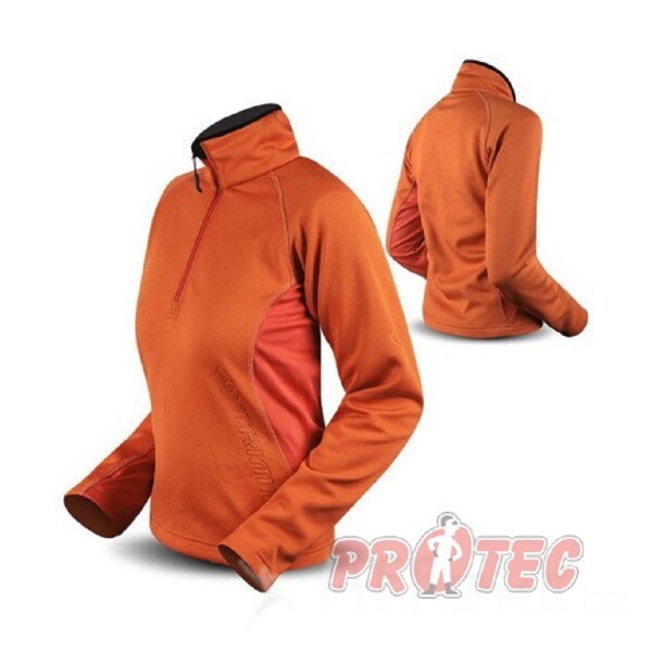 Mikina TRIMM PRADA dámská black, orange, spring green, violet