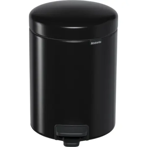 Brabantia NewIcon Pedálový koš 5 L matná černá 112928