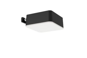 Vynce solární venkovní nástěnné Led svítidlo 1,5W 200lm 2700K Ip44, černé