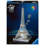 Puzzle 3D Iconics: Eiffelova věž Noční edice