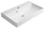 AQUALINE - PARLA keramické umyvadlo 65x38cm, bílá 9965