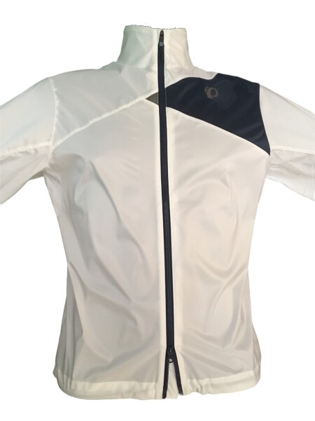 Cyklistická bunda Pearl izumi Zephrr Barrier Jacket White/Navy Velikost: M