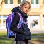 Školní batoh Pastelové vlny Topgal LORI 26009 SET LARGE