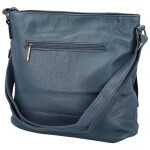 Trendy dámská koženková crossbody kabelka Westa, modrá new