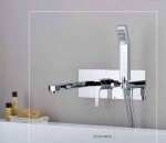 PAFFONI - West Vanová baterie pod omítku s příslušenstvím a tělesem, chrom WS001CR