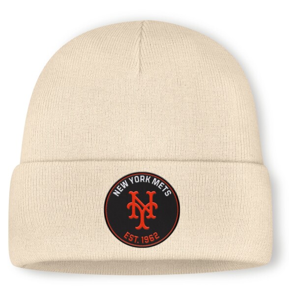 Nike Pánská zimní čepice New York Mets MLB Cooperstown Beanie Natural