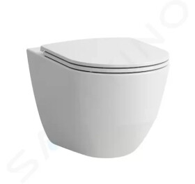 Laufen - Pro Závěsné WC Comfort, Rimless, s LCC, bílá H8219624000001